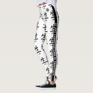 YNOTME LEGGINGS ALLEEN LIFE white