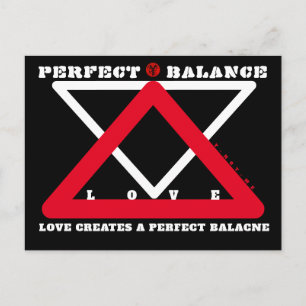 YNOTME PERFECTE BALANS 4b3 Ansichtkaart Briefkaart