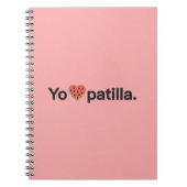 Yo amo Carnet Patilla (Devant)