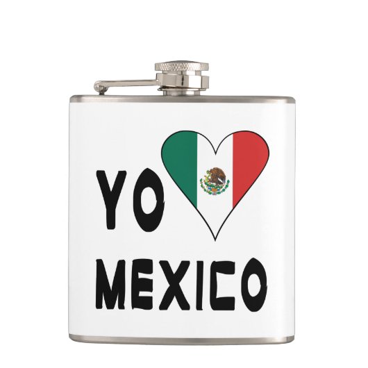 Yo Amo Mexico Heupfles (Voorkant)
