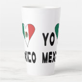 Yo Amo Mexico Large Latte Mok (Voorkant)