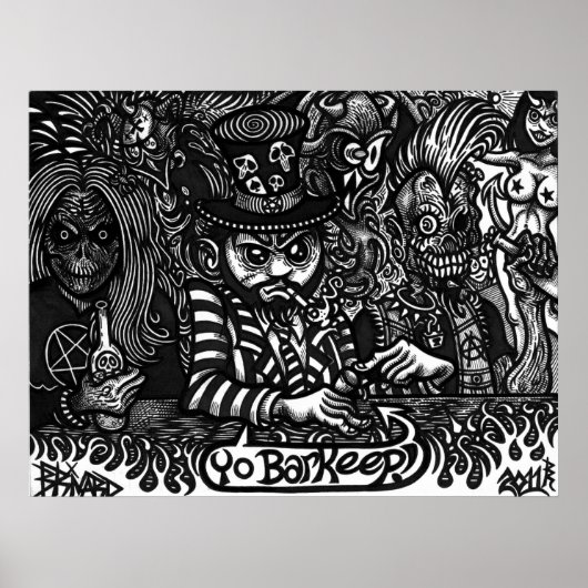 "Yo Barhold!" Poster (Voorkant)