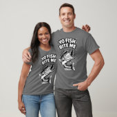 Yo Fish Bite Me Drôle T-Shirt Pêche (Unisexe)