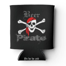 Yo Ho Ho en een fles Rum! Grappig bier piraat