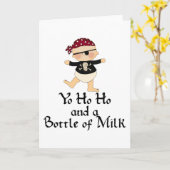 Yo Ho Ho Kaart (Gele Bloem)