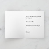 "Yo Ho Ho Pirate Birthday Party Invitation" (Binnen)