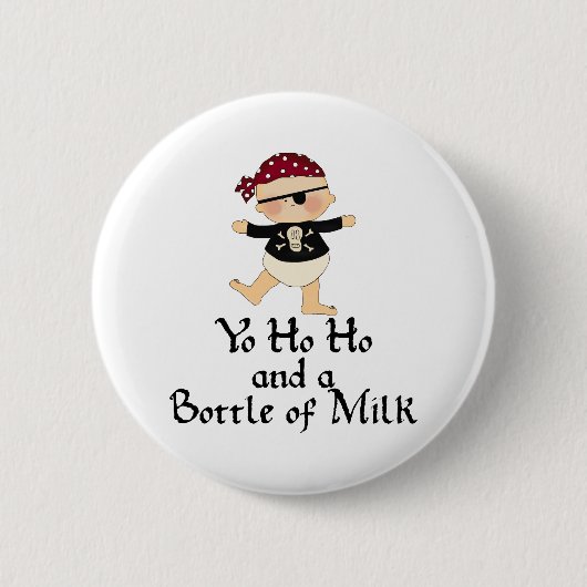 Yo Ho Ho Ronde Button 5,7 Cm (Voorkant)