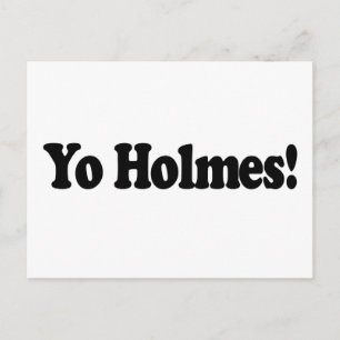 Yo Holmes Briefkaart