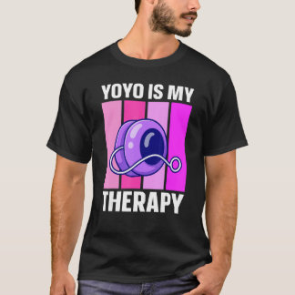 "Yo is My Therapy Retro Yo" T-shirt