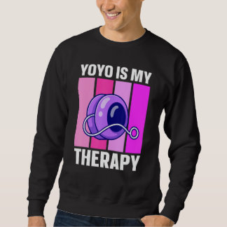 "Yo is My Therapy Retro Yo" Trui