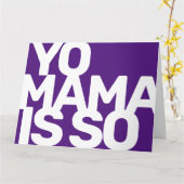 Yo Mama est tellement génial que la carte de la Fê (Fleur jaune)