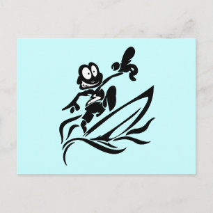 "Yo Man Surfing T shirten" en "Gifts" Briefkaart