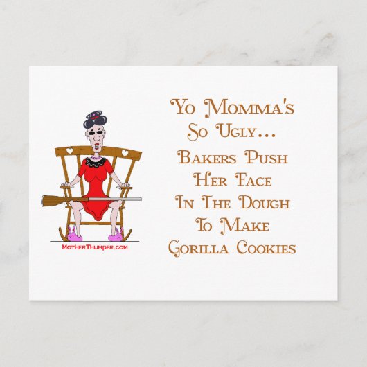 Yo Momma # 05 Briefkaart (Voorkant)