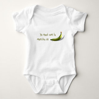 "Yo naci con la mancha de platano" Romper