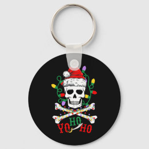 Yo S Ho Piratenboot Cruise Kerstmis Schedel Kruisb Sleutelhanger