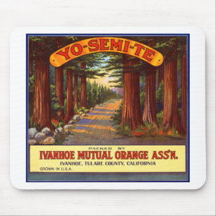  "Yo-Semi-Te" Oranje label Muismat