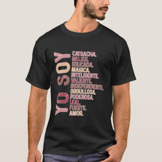 Yo Soja Catracha Latina Honduras Meisje Honduras V T-shirt