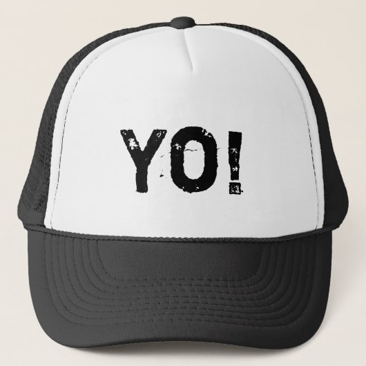 Yo! Trucker Hoed Pet (Voorkant)