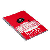 YO TRUMP 2024 MAGA opnieuw Notitieboek (Rechterzijde)