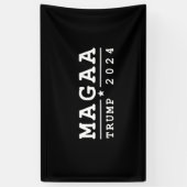 YO TRUMP - WHITEHOUSE MAGA de nouveau bannière (Vertical)