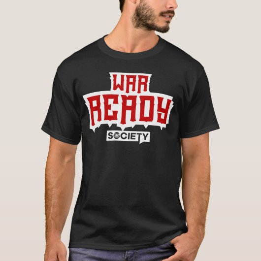 YO WAR READY friends T-shirt (Voorkant)