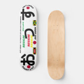 YO /WHATS UP JMT JAPAN 8 1/4" Skateboard Deck (Voorkant)