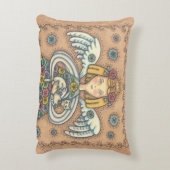 Yo Yo Quilt Angel COUSSIN ACCENT (Dos(Vertical))