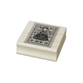 YO YO QUILT ANGEL & KITTEN RUBBER STEMPEL *Custom (Stempel)