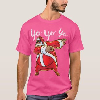"Yo Yo Santa Claus Afro American Africa Black" Hi T-shirt