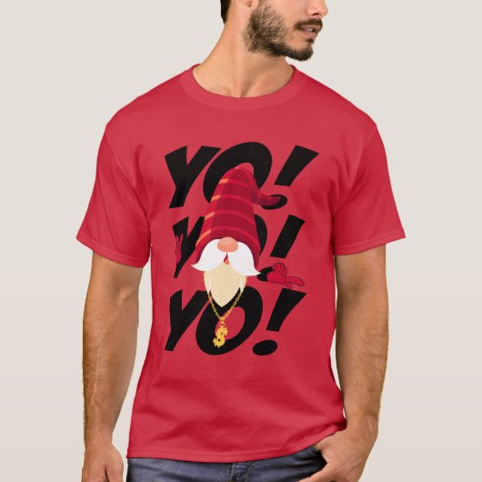 Yo Yo Yo Santa friend T-shirt (Voorkant)