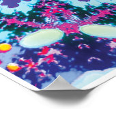 Yodel Kinetic Collage Kaleidoscope Poster (Coin)