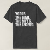 Yoder Achternaam Yoder Achternaam Yoder Surna T-shirt (Design voorkant)