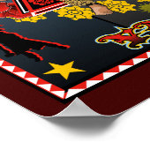 Yoeme Yaqui Deer Dancer Art-poster Poster (Hoek)