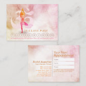 YOGA 10 Classe Pass Rendez-vous méditation Pose Om (Devant / Derrière)