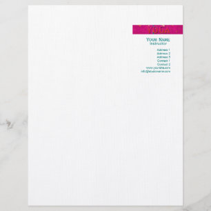 Yoga 1 - Letterhead Briefhoofd Ontwerp
