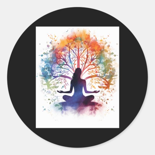 Yoga 3 Uni Sticker (Voorkant)