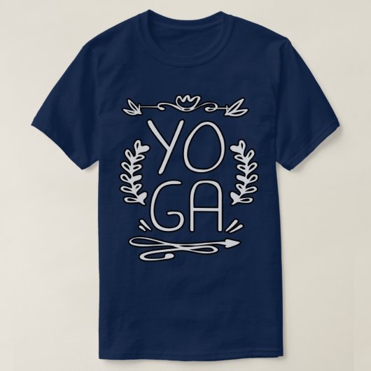 Yoga 5 t-shirt (Design voorkant)