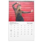 Yoga and Body Image Coalition Calendrier de 15 moi (Mar 2026)