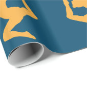 Yoga Asana Cadeaupapier (Rol Hoek)