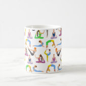 Yoga Asanas Tea Mug (Centre)