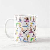 Yoga Asanas Tea Mug (Gauche)