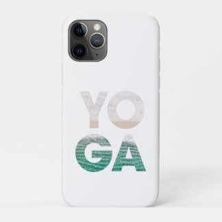 Yoga Beach Scene iPhone 11 Pro Hoesje