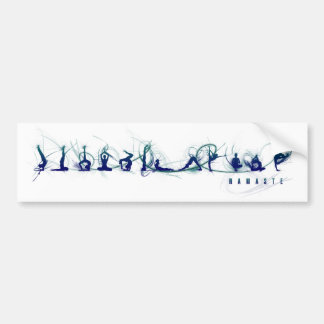 Yoga-beweging Bumpersticker