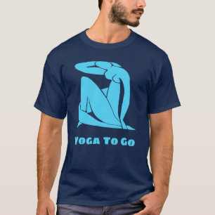 Yoga, bewerken, tekst toevoegen, personaliseren t-shirt