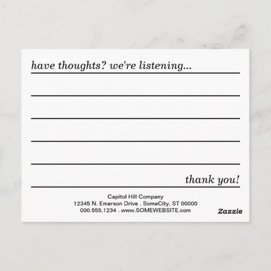 yoga blur-commentaarkaart briefkaart (Achterkant)