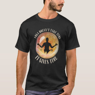 Yoga Boeddhistische Zen Lotus Bloem T-shirt