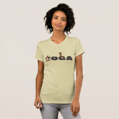 Yoga Boho T-shirt (Voorkant volledig)