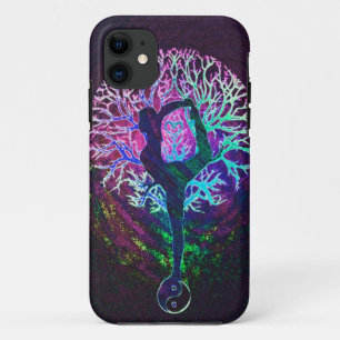 Yoga Boom Vredes Regenboog iPhone 11 Hoesje
