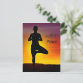 Yoga Briefkaart (Staand voorkant)