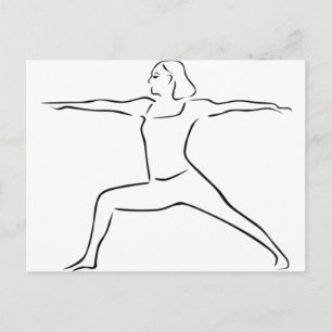 Yoga Briefkaart